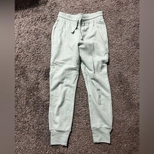 Mint Green Blue Fabletics Jogger Sweatpants | Go To Classics | Size XS Womens